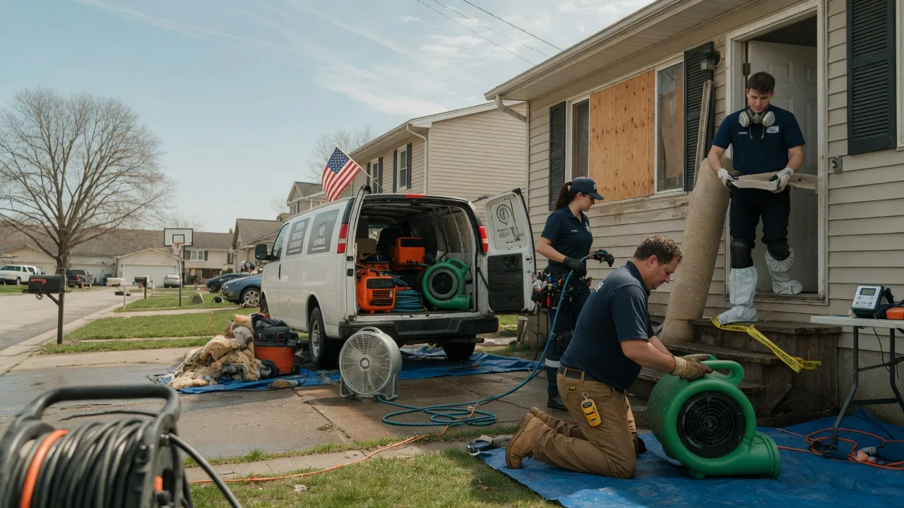 Water Damage Restoration in Louisa, KY near me
